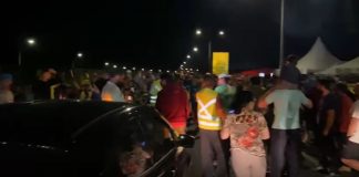 bloequeio manifestantes