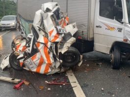 Identificado motorista que morreu em engavetamento na BR-376, no Paraná