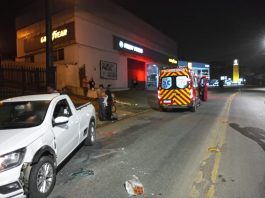 Motorista atropela duas pessoas por ciúmes e é preso em São Bento do Sul