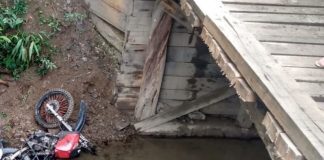 Motociclista morre ao cair de ponte no Planalto Norte