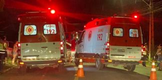 Homem morre após colisão frontal entre dois carros no Itaum, em Joinville