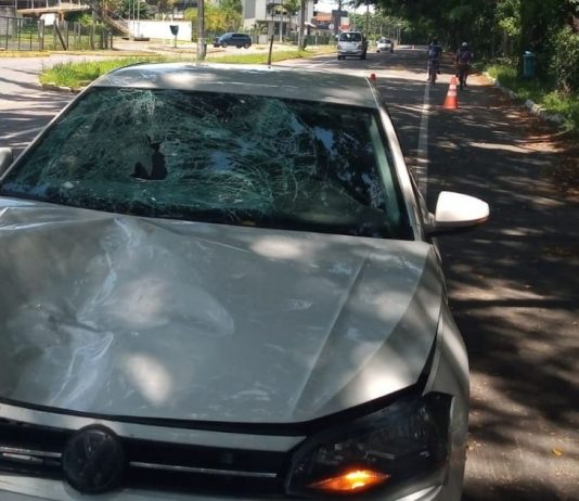 Saiba como aconteceu atropelamento em frente à Câmara de Vereadores de Joinville