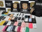 Polícia Civil de Joinville prende homem suspeito de vender celulares roubados na internet