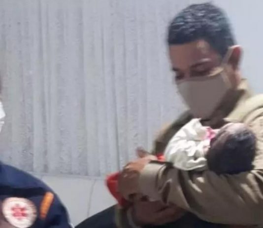 Samu encontra bebê em caixa de papelão com carta da mãe em Santa Catarina