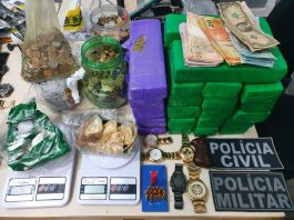 Polícias Civil e Militar prendem integrantes de organização criminosa responsável por roubos e tráfico de drogas em Itapoá
