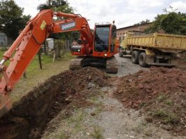Reunião de acompanhamento da obra do Eixo Copacabana é realizada em Joinville