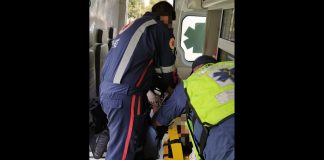 Caminhão cai sobre adolescente que fica gravemente ferido no Planalto Norte