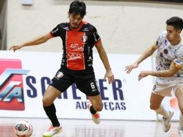 JEC empata com o Joaçaba em casa e segue líder do Campeonato Catarinense de Futsal