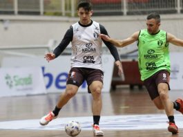 JEC recebe o Tubarão em casa pela Liga Nacional de Futsal