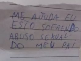 “Me ajuda”: menina denuncia abuso sexual do padrasto por bilhete em SC