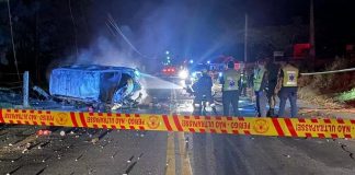 Motorista morre carbonizado após carro pegar fogo em Santa Catarina