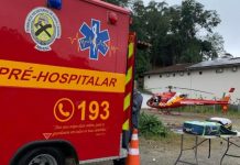 Homem é conduzido ao hospital após sofrer choque elétrico em gerador de empresa abandonada em SC