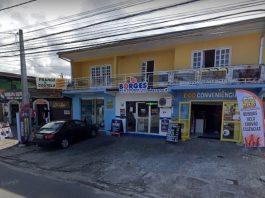 Mulher é baleada dentro de uma conveniência no Jardim Iririú, em Joinville