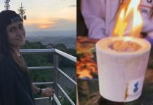 Jovem ferida em acidente com mini lareira recebe alta do hospital em Joinville
