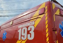 Homem morre após ser atropelado por moto na SC-301, em São Bento do Sul