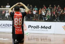 JEC vence o Joaçaba e se mantém na vice-liderança da Liga Nacional de Futsal