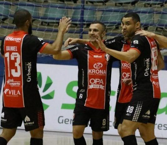 jogo será em Joinville