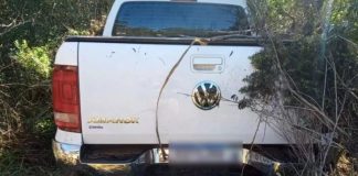 Crime é descoberto após polícia encontrar caminhonete abandonada na mata em SC; entenda polciia encontra caminhonete abandonada e descobre crime
