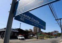Rua Santa Cacilia alteração