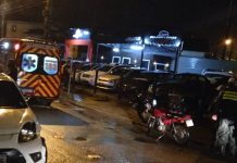 Colisão entre carro e moto deixa jovem ferido em São Bento do Sul