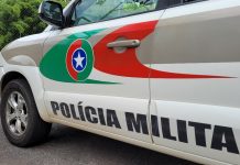 Suspeito atira em homem, tenta fugir e sofre acidente de moto em Joinville