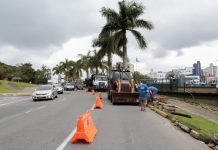 avenida beira rio interditada