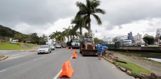 avenida beira rio interditada