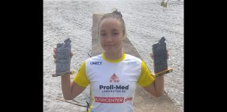 Nadadora de Joinville vence prova de 10 km no Paraná nadadora