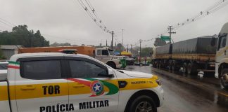 Gabinete de Crise passa a coordenar ações contra os bloqueios de rodovias em SC