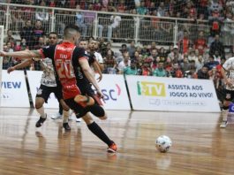 Joinville não consegue vencer o Corinthians e é eliminado da Liga Nacional de Futsal