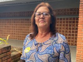 “Gosto de estar no meio do povo”, conta joinvilense mesária pela primeira vez