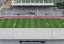 estádio Monumental Isidro Romero Carbo, no Equador