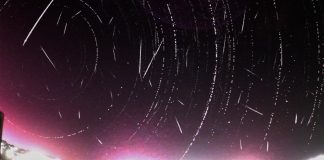 Chuva de meteoros do cometa Halley