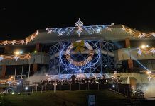 evento de abertura do natal em joinville