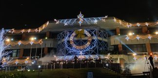 evento de abertura do natal em joinville