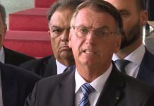 presidente jair bolsonaro faz primeiro pronunciamento