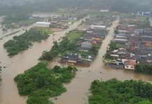 chuva em joinville