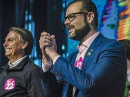 jorge seif e jair bolsonaro lado a lado e sorrindo