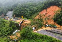 Identificada primeira vítima do deslizamento de terra na BR-376, em Guaratuba