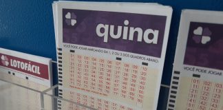 Aposta de Joinville acerta quatro números na Quina e ganha mais de R$ 6,3 mil