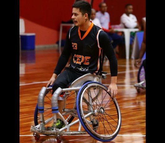 Atleta de Joinville é convocado para a Seleção Brasileira de basquete em cadeira de rodas