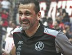 Vandré da Costa, ex-auxiliar do JEC Futsal, sorrindo