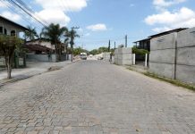 Nova fase nas obras do Eixo Copacabana interdita ruas em Joinville