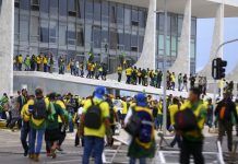 atos de vandalismo em Brasília