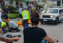 VÍDEO – Argentina de 10 anos é atropelada por motociclista sem habilitação no Litoral Norte