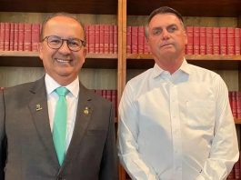 jorginho mello e jair bolsonaro lado a lado