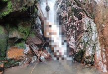 Corpo de jovem é encontrado pendurado pelos pés em cachoeira de SC