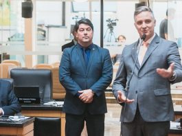 Cadorin na sessão da alesc