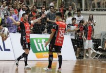 JEC Futsal vence clássico contra Jaraguá pelo jogo de ida da Recopa SC