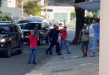 VÍDEO – Confira momento em que membro do grupo que planejava matar Sergio Moro é preso